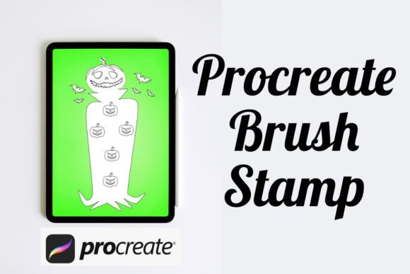 Download Pumpkin Head Man Procreate Brush Stamp - Procreate brush stamp Collection
