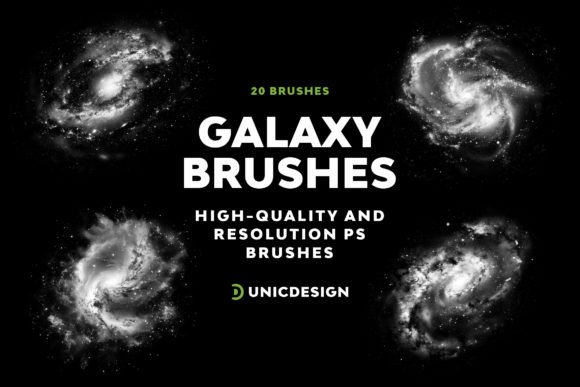 Download Galaxy Photoshop Brushes - Galaxy Collection