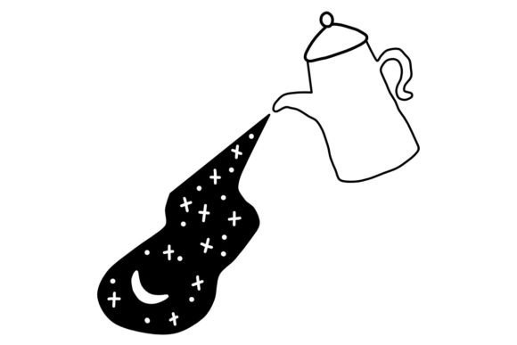 Download Space Teapot Procreate Brush Stamp - Procreate brush stamp Collection