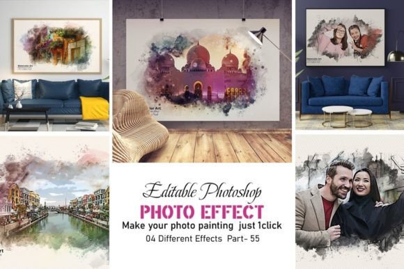 Download Realistic Watercolor Painting Effect - Premium Resources