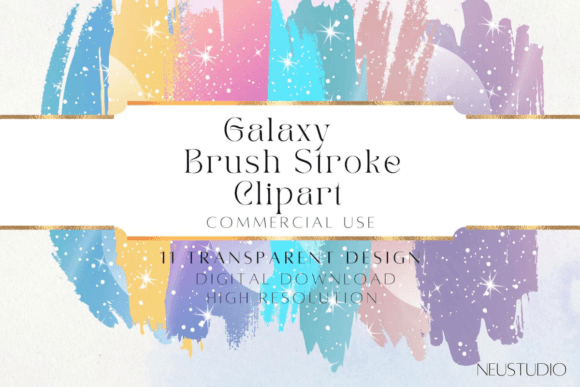 Download Galaxy Brush Strokes Clipart - Galaxy Collection